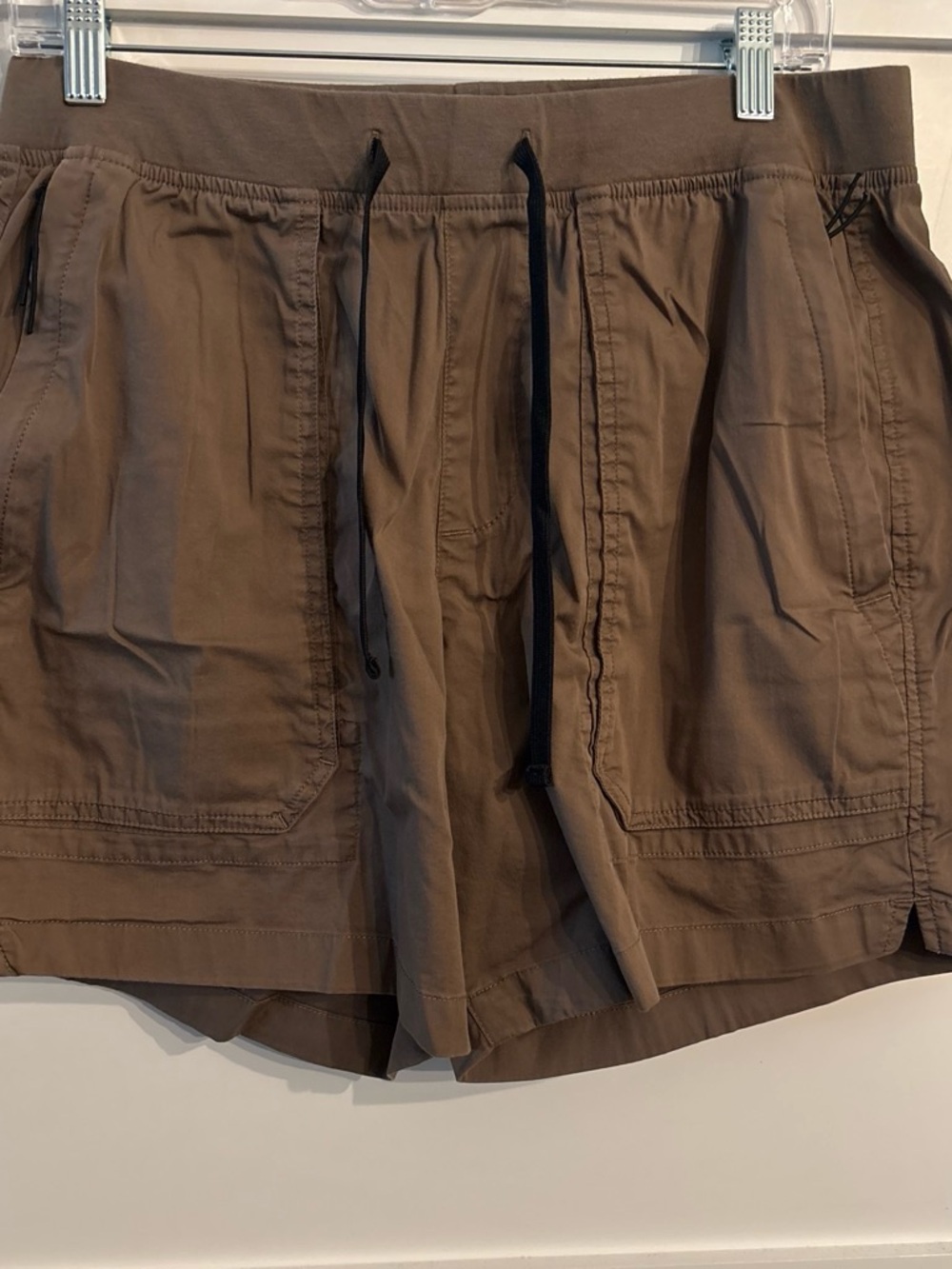 Abercrombie & Fitch Brown Drawstring Utility Shorts